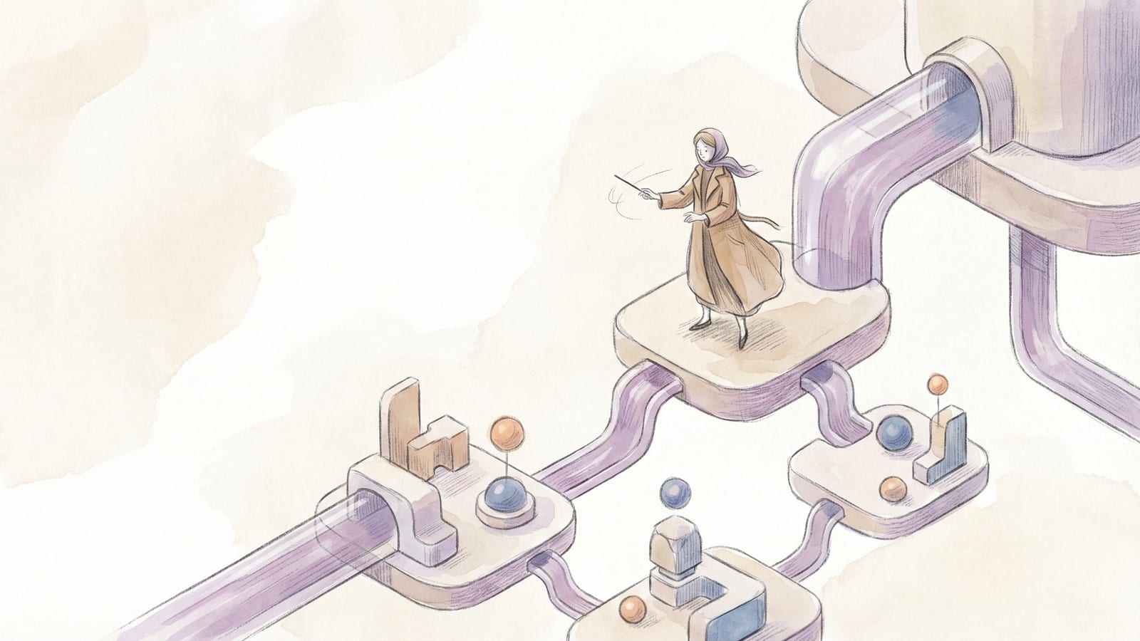 She Went From "Using AI" to Running a Content Production Line — In One Hour